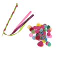 thumbnail image 1 of 1000pcs de Papel de Multicolor para Decoración de Confeti +10pcs Cinta de Hadas Campana Palos Varitas Gloria Varitas de cinta, 1 of 9