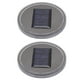 thumbnail image 5 of 2 posavasos para coche con luz LED de inducción de vibración solar para ambiente interior, soporte para posavasos, 5 of 9