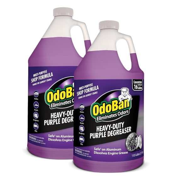 OdoBan Heavy-Duty Purple Degreaser Concentrate, 2 Gallons