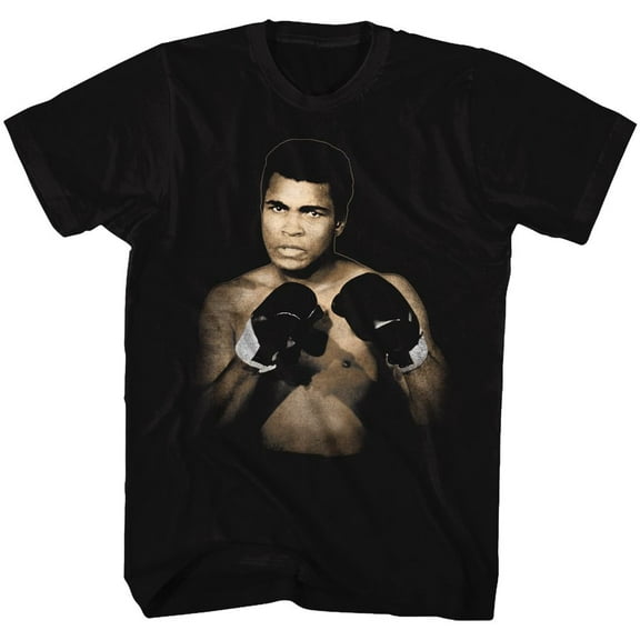 Muhammad Ali 1137 A3 Black Adult T-Shirt 5Xl