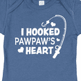 thumbnail image 4 of Inktastic I Hooked Pawpaw's Heart with Fishing Rod Boys or Girls Baby Bodysuit, 4 of 5