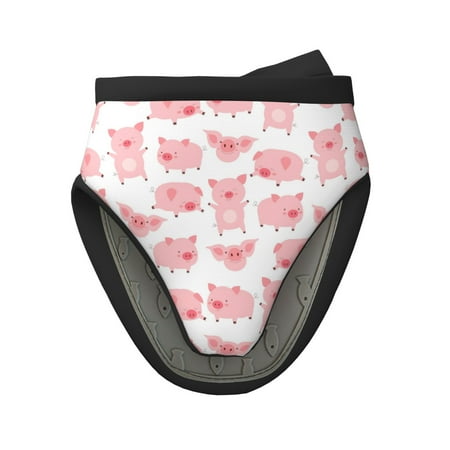 

Matuu Kawaii Pigs for Non-Slip Mini Oven Soft Silicone Mitt 5.9 x5.9