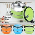 thumbnail image 4 of Hot Food Flask Stainless Steel Lunch Box Thermos Vacuum Insulated Trave, 4 of 10
