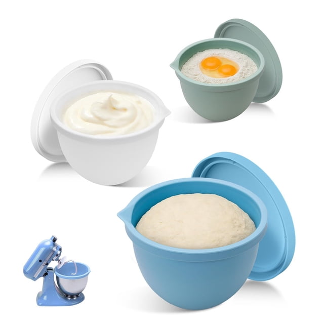 Forros de silicona para batidora de pie con cabezal inclinable KitchenAid de 5 cuartos de galón