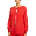 Scrubstar Women's Active Stretch Ethical Fabric Snap Front WarmUp