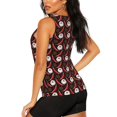 thumbnail image 3 of Lsque Red Hot Chili 1 Printed Workout Tank Tops for Women, Athletic Sports Tank Tops, Compression Sleeveless Dry Fit Shirts,Sleeveless Yoga Shirt-XX-Large, 3 of 9