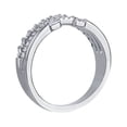 thumbnail image 4 of 0.60 Carat Excellent Round and Baguette Cut Real Diamond New Design Eternity Band for Wedding and Engagement Solid 950 Platinum Size 11, 4 of 8