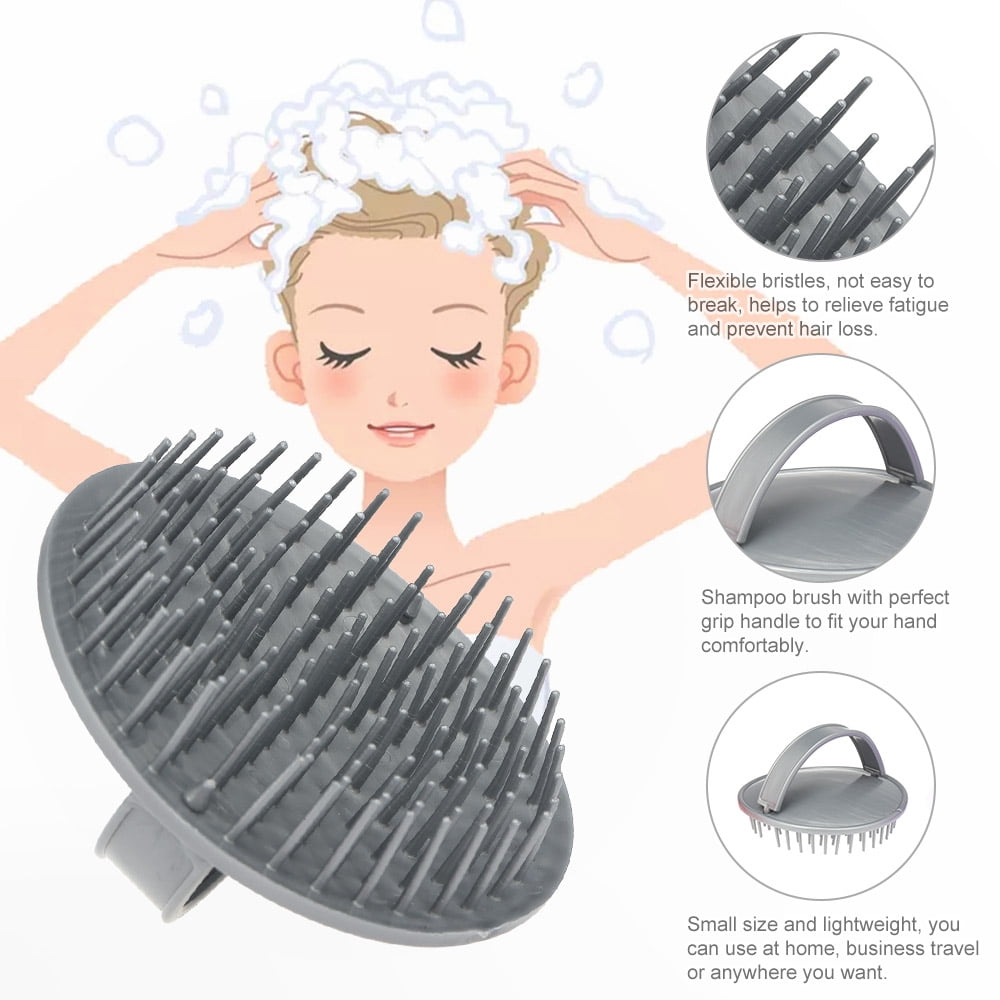 how to use a shampoo brush