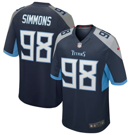 Jeffery Simmons Tennessee Titans Nike Game Jersey -