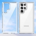 thumbnail image 3 of Case for Galaxy S24 Ultra,Transparent TPU+PC Acrylic Protective Military Grade  Heavy Duty Protection Phone Case for Samsung Galaxy S24 Ultra 5G,6.8 inch 2024 (Clear), 3 of 16
