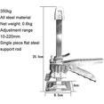 thumbnail image 3 of Elevador de Mano Armarios Armarios Instalación de Patio Brazo Pirata Nivelación Herramienta Auxiliar Elevación 150 kg Plata Hy, 3 of 3