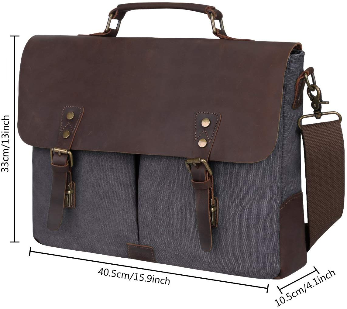 travel briefcase leather