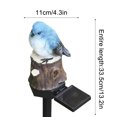 thumbnail image 3 of Harpi Waterproof LED Blue Bird Figure Solar Lights, Blue, 3 of 7
