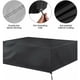 thumbnail image 2 of Housse Salon de Jardin 200x160x70cm Exterieur Etanche Coupe-Vent Poussière Tissu Oxford Noir Housses de Meubles avec Boucle de Verrouillage Bâche de Protection pour Table Chaise Mobilier, 2 of 5