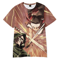 thumbnail image 3 of Camiseta estampada de verano con disfraz de cosplay, camiseta de manga corta para hombres y mujeres, divertida camiseta unisex de estilo Harajuku para Halloween, 3 of 5