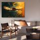 thumbnail image 5 of Póster de lienzo con una mujer flotando con los brazos extendidos, decoración de dormitorio, paisaje deportivo, decoración de oficina, regalo, estilo marco, 16 x 24 pulgadas (40 x 60 cm), 5 of 8