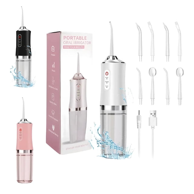 Irrigador Bucales Limpiador Traje De Recarga Dental Portátil