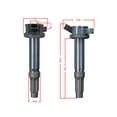 thumbnail image 2 of 6 ISA Ignition Coils and 6 Motorcraft Spark Plugs Compatible with  2009 Mazda Tribute UF486 SP411, 2 of 3