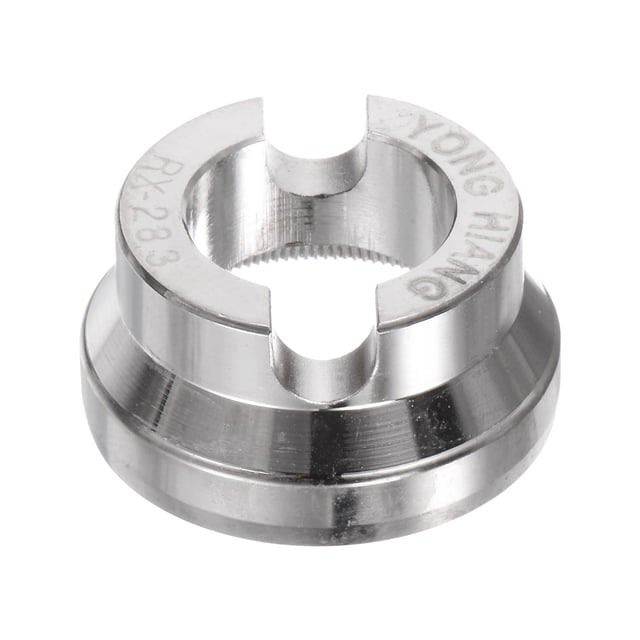 Uxcell 5537 Muere para abrir la caja del reloj, removedor de tapa trasera de reloj de acero aleado de 28.3 mm, accesorio de reparación, plateado