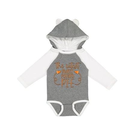 

Inktastic The Cutest Sweet Potato Pie Gift Baby Boy or Baby Girl Long Sleeve Bodysuit