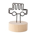 thumbnail image 3 of Place Card Holder Free Standing Cute Metal Wire Photo Holder Table Number Stand, 3 of 9