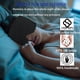 thumbnail image 5 of Qarigey Parche de ojo para dormir Transpirable Reutilizable Longitud Ajustable Adultos Niños Blinder Interior Exterior Dormitorio Eyeshade Salud Gris, 5 of 6