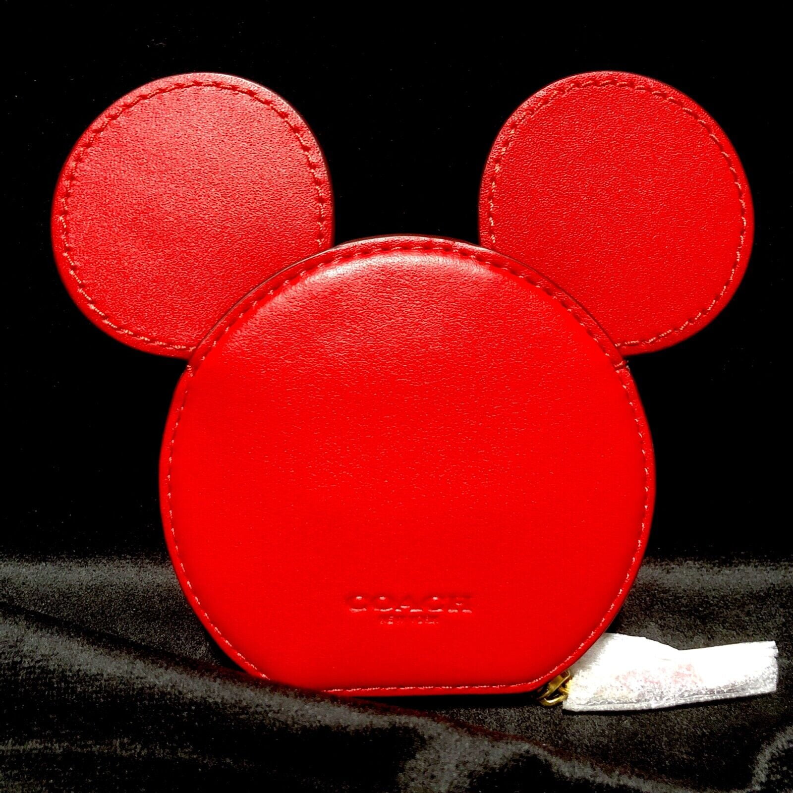 Coach mickey mouse coin deals purse