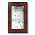 thumbnail image 2 of ArtToFrames 6x11" Honors Mahogany Picture Frame, Brown Wood Poster Frame, with Regular Glass and 2 (FBPL-5155), 2 of 7