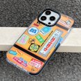 thumbnail image 1 of Funda De Teléfono De Dibujos Animados Monsters University Glitter Compatible Para iPhone 14 13 12 11 Pro Max Transparente A Prueba De Golpes Blanda Protectora, 1 of 4