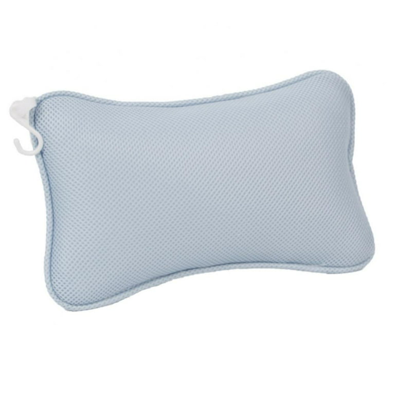 Swtroom Luxury Bath Pillow Relieve Stress and Rejuvenate Bathtub Pillow,  Bath Pillows for Tub with a Washing Bag White