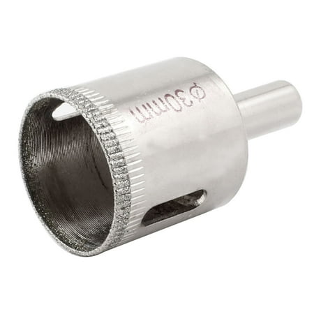 Unique Bargains Metal Hole Saw Cutter 30mm Drilling Dia for Glass Tiles