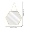 thumbnail image 4 of EeaseCA Miroir Mural Décoratif Hexagonal Style Moderne, 4 of 7
