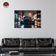 thumbnail image 3 of Drive Through The Town Car Canvas Wall Art by Notoriart, Gallery Wrapped, 45" x 30", 3 of 7