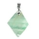thumbnail image 2 of Colgante de Joyería de Fluorita Natural Colgante de Collar de Mujer Accesorio Hecho, 2 of 7