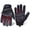 Black/Red, variant on Padded Work Gloves for Men, Touchscreen Heavy Duty Mechanic Gloves,Reinforced Palm & Back for Warehouse Carpentry Construction Black M
