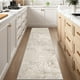 thumbnail image 4 of Alfombra Runner Art&Tuft, lavable y antideslizante, 60 x 300 cm, color beige, 4 of 9