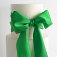 thumbnail image 4 of ANHXN Ribbon  Wide Thick Double-Sided Satin Fabric Ribbon , for Party Chair Sash, Bows Making, Wedding Flower Bouquet, Sewing, Crafts, Christmas Decor, 4 of 6