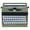 A, variant on Miniature Typewriter Detailed Retro Decor for Collectibles, Enthusiasts & Vintage-Themed Displays
