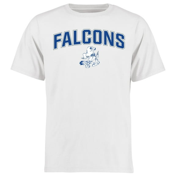 Men's White Air Force Falcons Proud Mascot T-Shirt