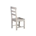 thumbnail image 4 of Taran Designs Brooke Solid Wood Dining Chairs (Set of 2) in White, 4 of 8