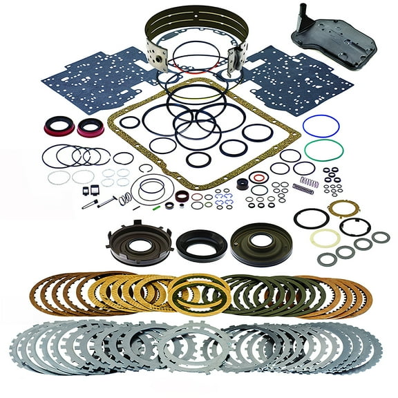 Woudy Transmission Deluxe Level 2 Rebuild Kit with Steels & Pistons 2004-On for Chevy GM 4L60E