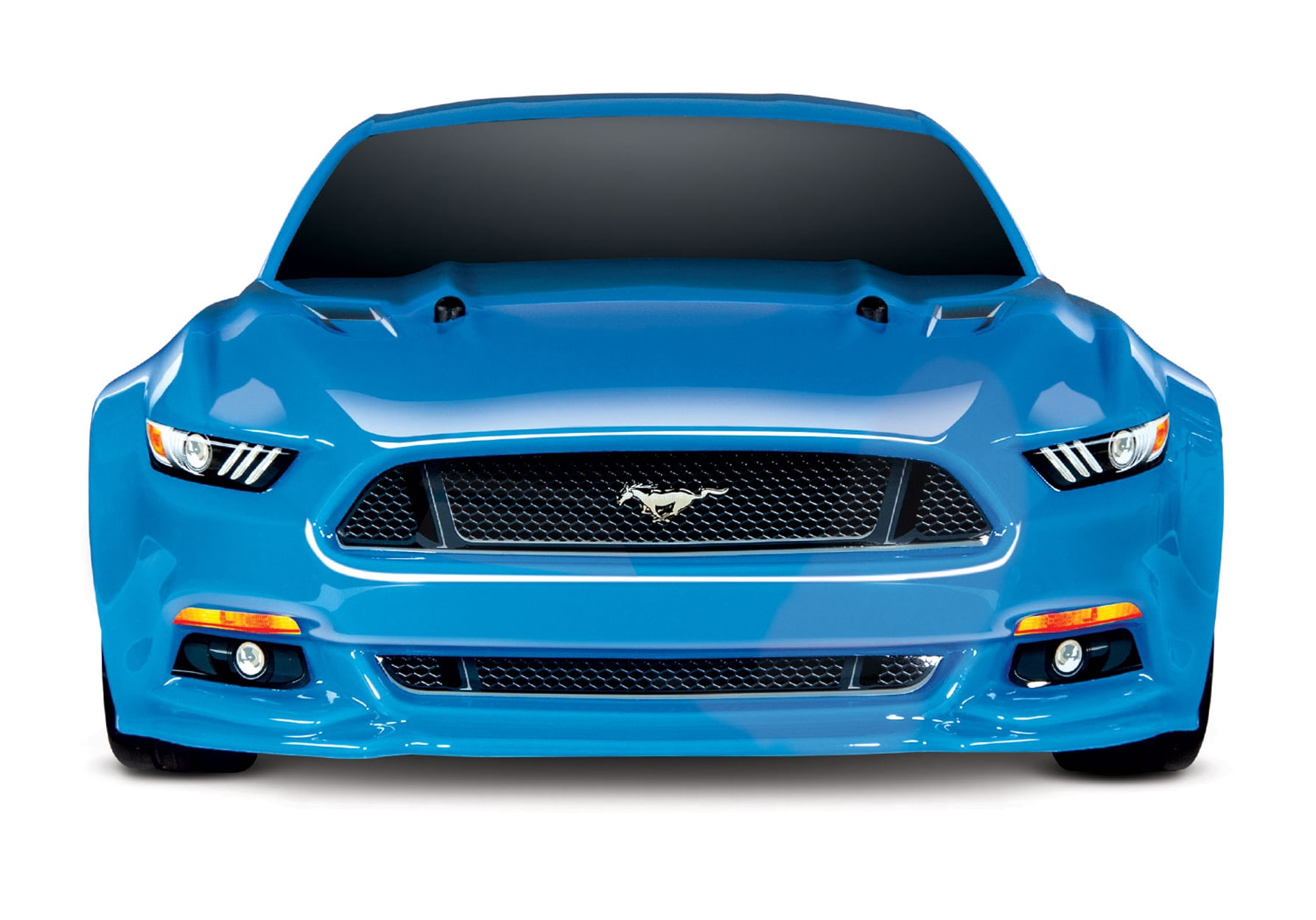 Traxxas 830444BLUE Ford Mustang GT 1-10 Scale AWD Supercar