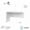 Pure White, variant on Echo 42W Desk Return/Bridge in Modern Gray - Engineered Wood