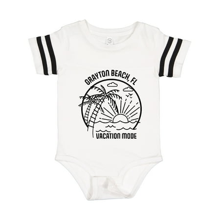

Inktastic Summer Vacation Mode Grayton Beach Florida Gift Baby Boy or Baby Girl Bodysuit