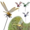 thumbnail image 3 of Fake Dragonfly Clips Clip on Dragonfly For Outdoors Dragonfly Garden Decor~ M4O92, 3 of 6