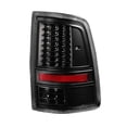 thumbnail image 2 of AKKON - For 2009-2018 Dodge Ram 1500 | 10-18 Ram 2500 3500 Full LED Black Taillights Set + LED 3Rd Brake Lamp, 2 of 7
