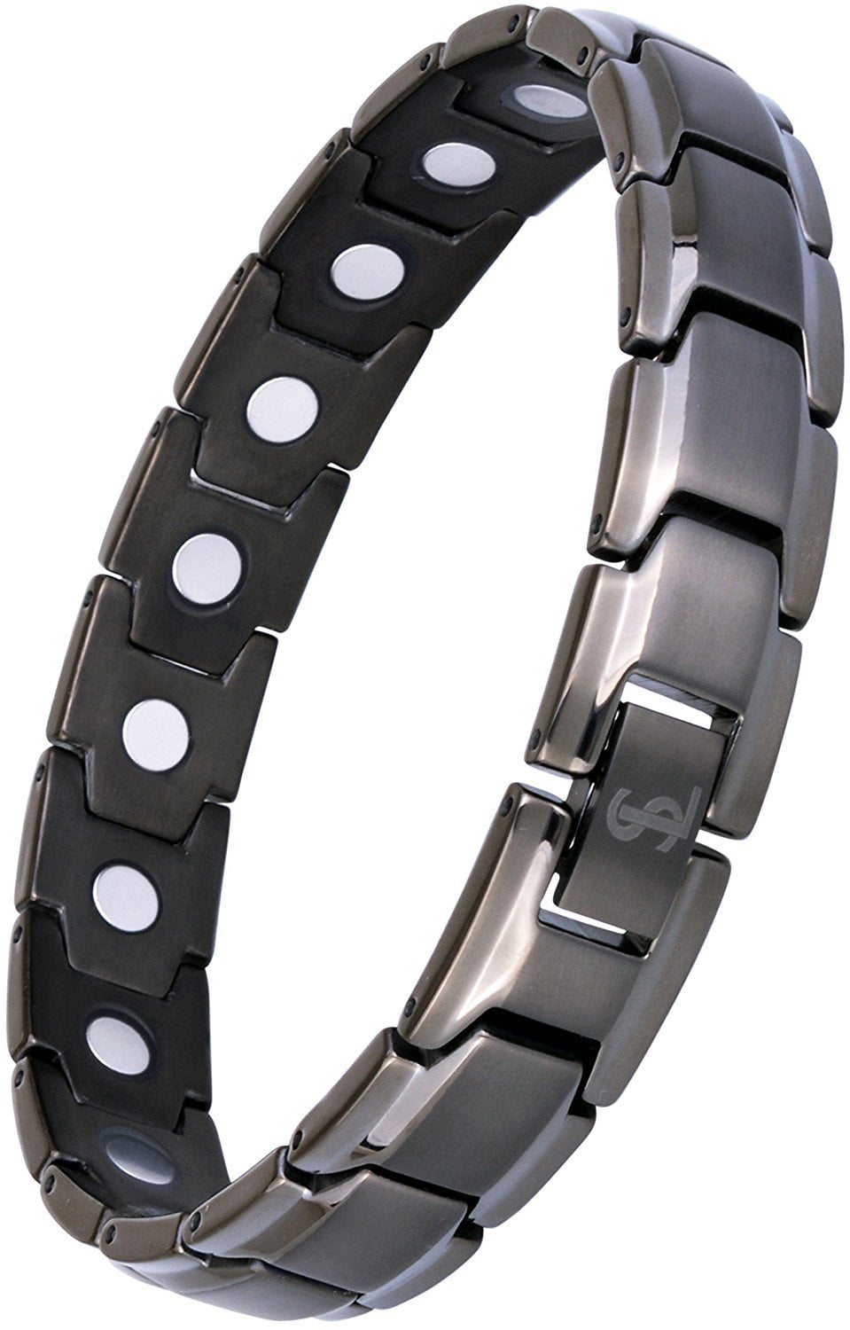 Elegance Stainless Steel Magnetic Therapy Bracelet 