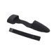 thumbnail image 5 of Funda y atadura para la punta de la caña de pescar, guante antideslizante para caña, correas de sujeción portátiles negro, 5 of 9
