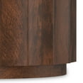 thumbnail image 5 of Simpli Home Trenton SOLID MANGO WOOD 32 inch Wide Round Contemporary Coffee Table in Walnut Brown, Fully Assembled, 5 of 8
