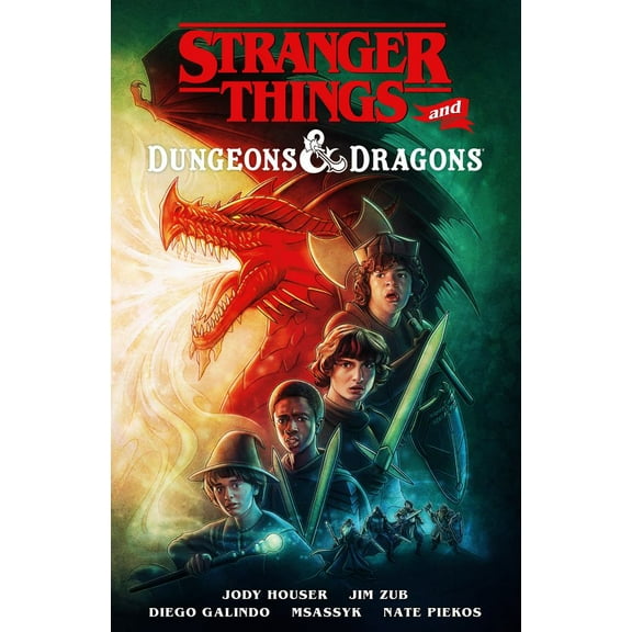 Stranger Things and Dungeons and Dragons (Graphic Novel) (Paperback)